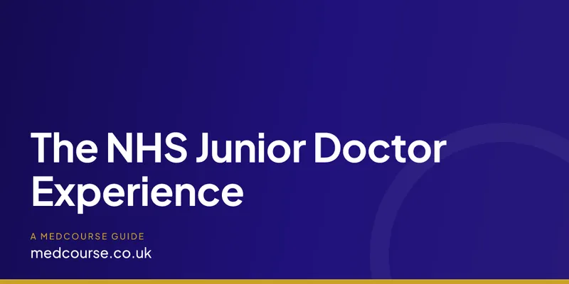 The NHS Junior Doctor Experience